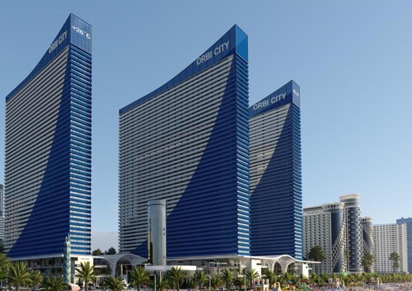 Orbi Twin Towers Aparthotel With Sea View Batumi Exterior foto