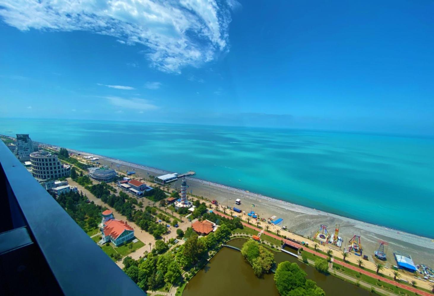 Orbi Twin Towers Aparthotel With Sea View Batumi Exterior foto